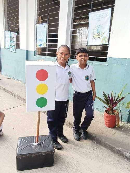 Señales de tránsito en la sede Loreto
